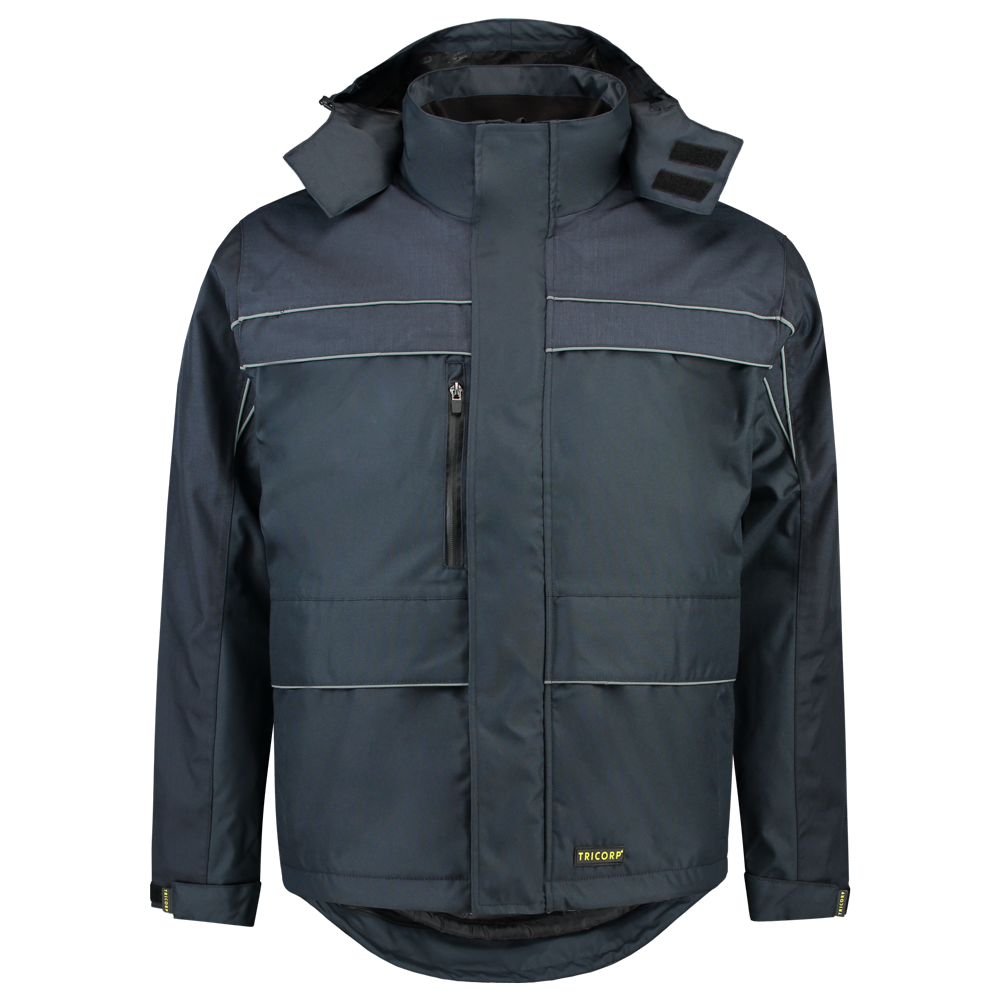 Parka Cordura | Navy — voorkant