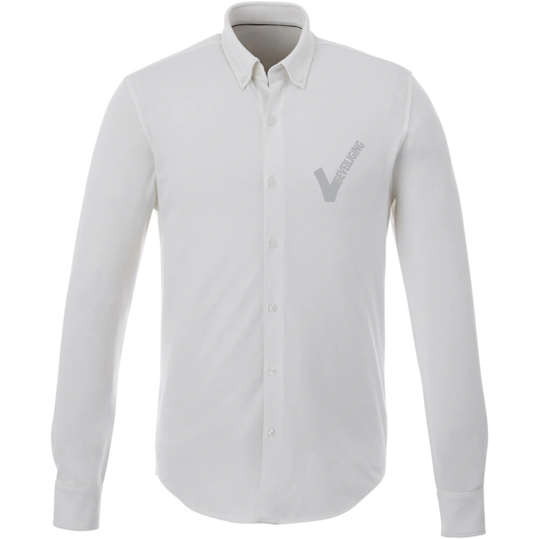 Overhemd met V-logo — voorkant