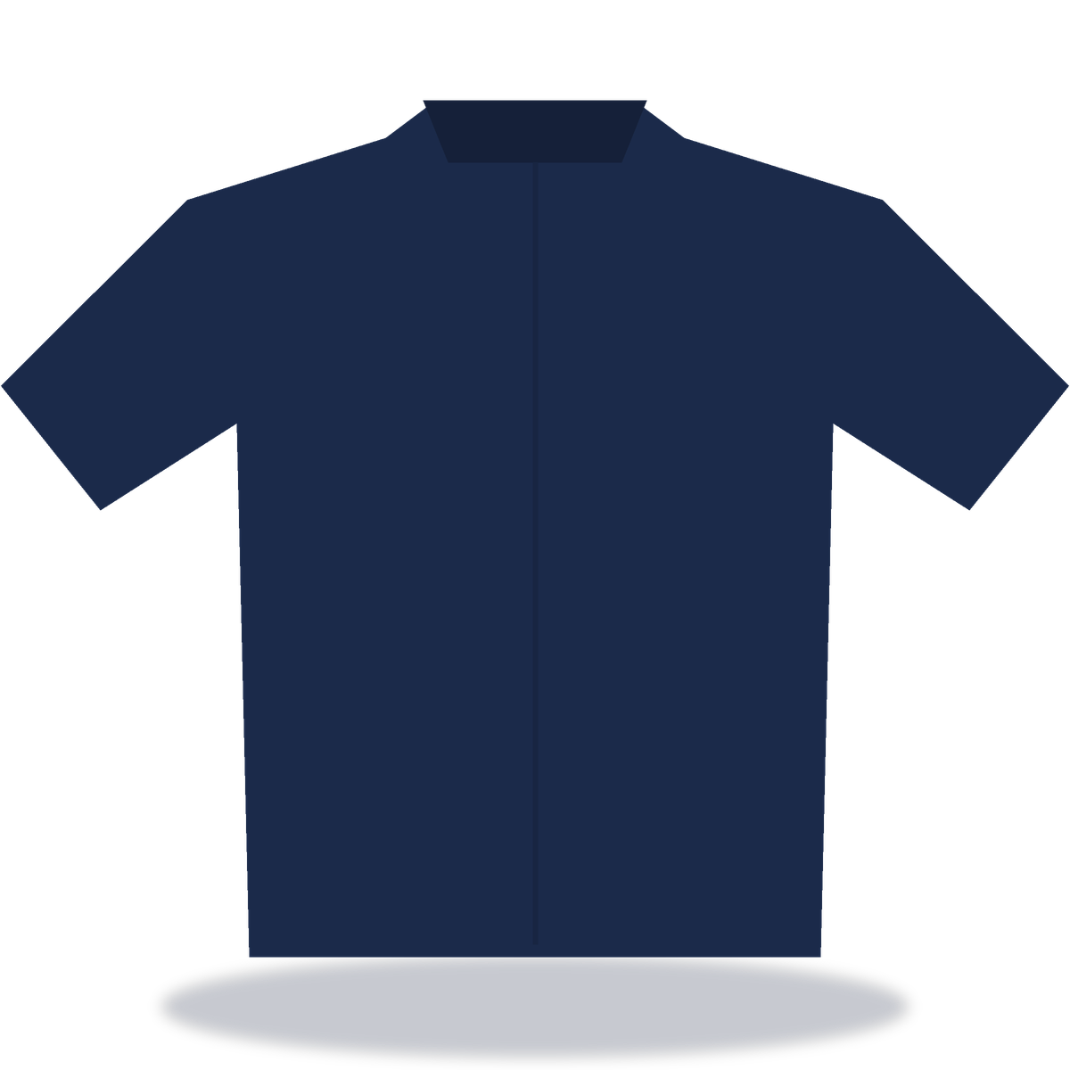 Demo Heren Polo — achterkant