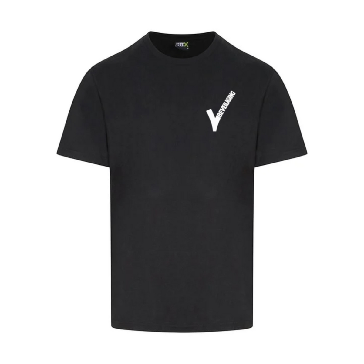 Shirt met beveiliging badge - V Badge — voorkant