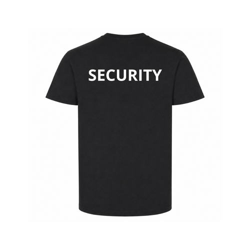 Shirt met beveiliging badge - V Badge