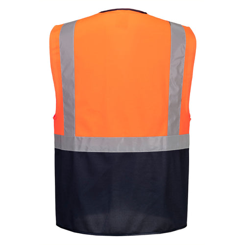 Portwest C476 - Warsaw Hi-Vis Contrast Executive Vest