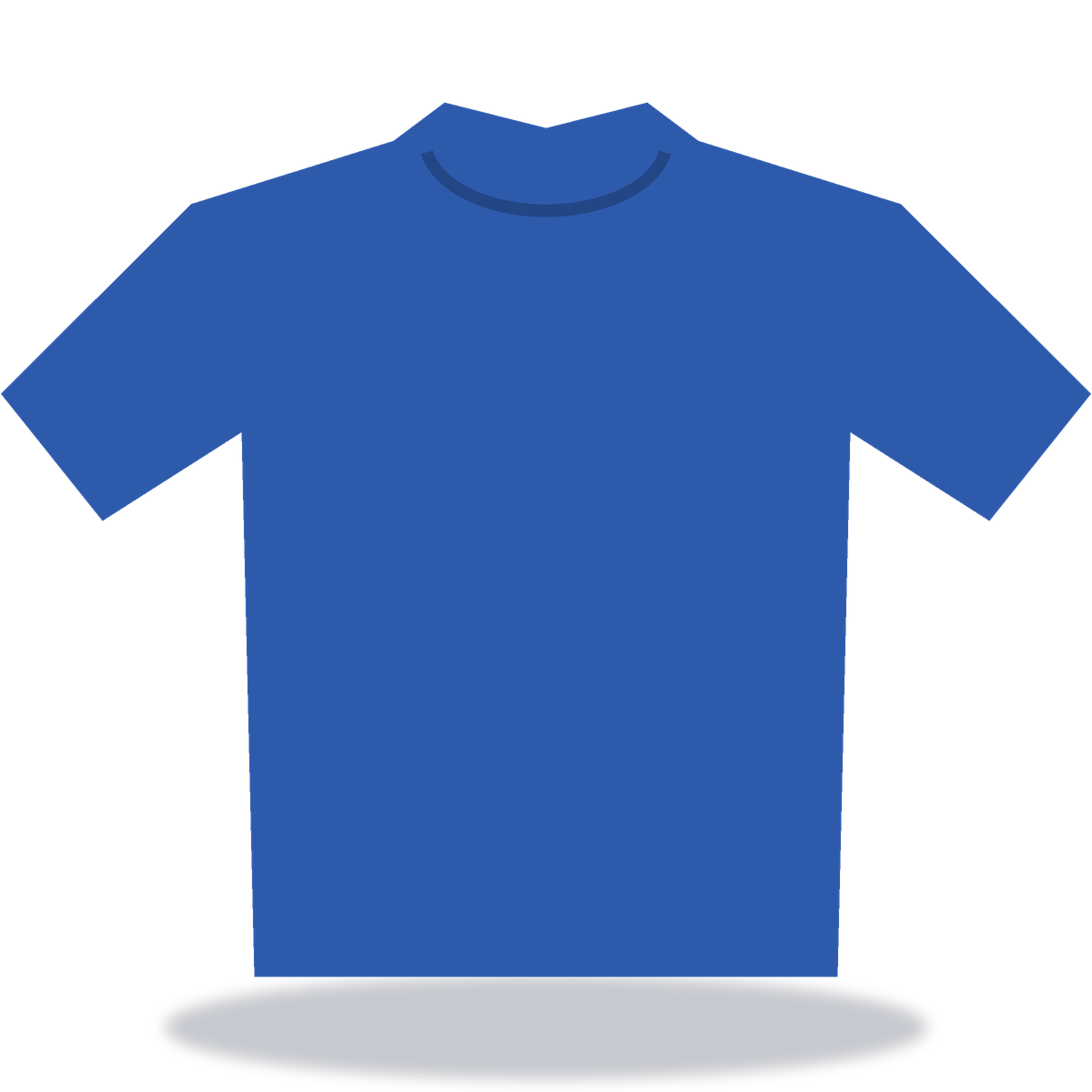 Demo V-hals T-shirt — voorkant